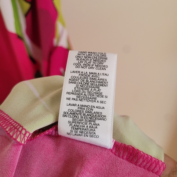 Michael Kors Pink Floral Sleeveless Dress - Picture 6 of 8